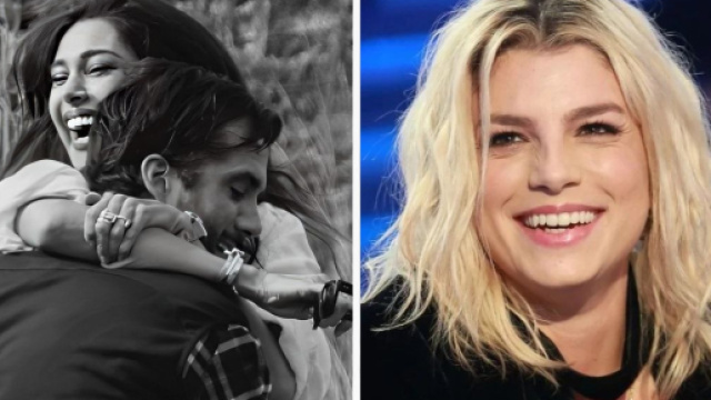 Belen Rodriguez sempre più social con Elio: Emma Marrone approva la storia e mette 'like'.