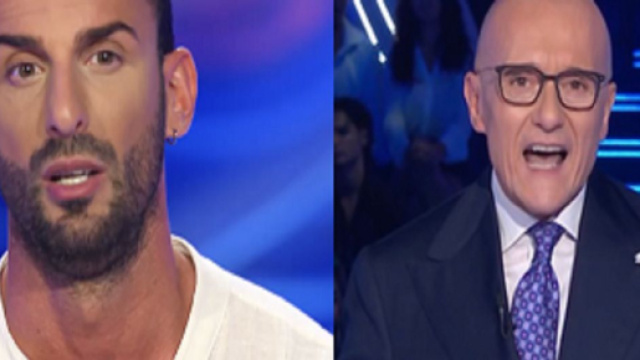 Grande Fratello, Claudio Roma ha bestemmiato? Alfonso Signorini contestato.