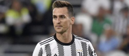 Arkadius Milik, giocatore della Juve.