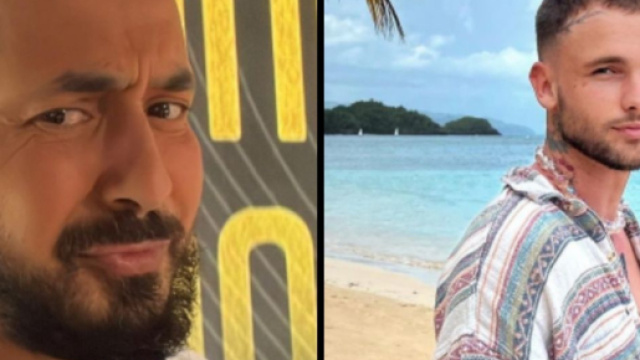 Bastos a violemment clashé Moundir, le chroniqueur de TPMP. (Instagram @bastoswithlove et @moundirofficiel)