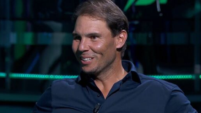 Rafael Nadal, grand fan du Real Madrid, souhaite que Mbappé porte les couleurs de son club très bientôt. (@MovistarFutbol)