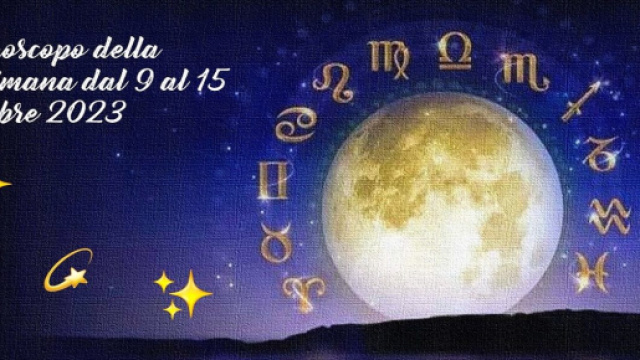L'oroscopo della settimana dal 9 al 15 ottobre 2023