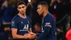 Kylian Mbappé félicite les buteurs de PSG - OM et encense Achraf Hakimi
