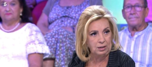 Carmen Borrego vuelve a televisión después del fallecimiento de su madre (Telecinco)
