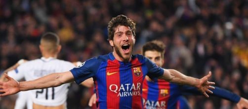 In foto Sergi Roberto, giocatore del Barcellona.