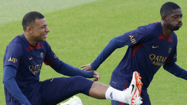 Kylian Mbappé et Ousmane Dembélé sous les couleurs du PSG (capture Instagram Kylian Mbappé)