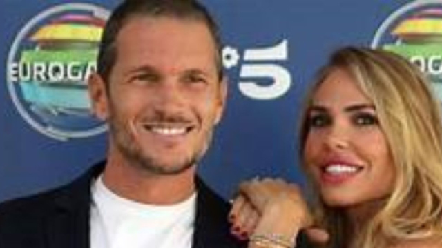 In foto Ilary Blasi e l'amico e collega Alvin.