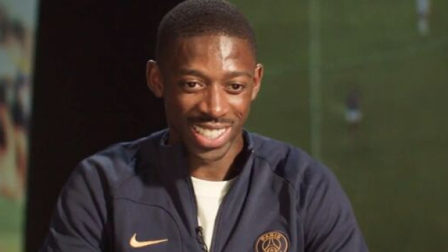 Ousmane Dembélé nouveau joueur du PSG. (screenshot Twitter - @PVSportFR)