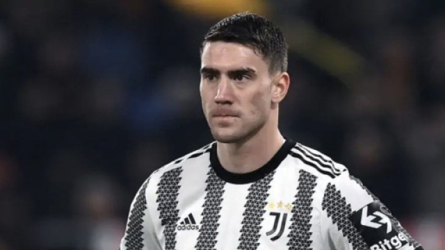 Dusan Vlahovic, giocatore della Juve.
