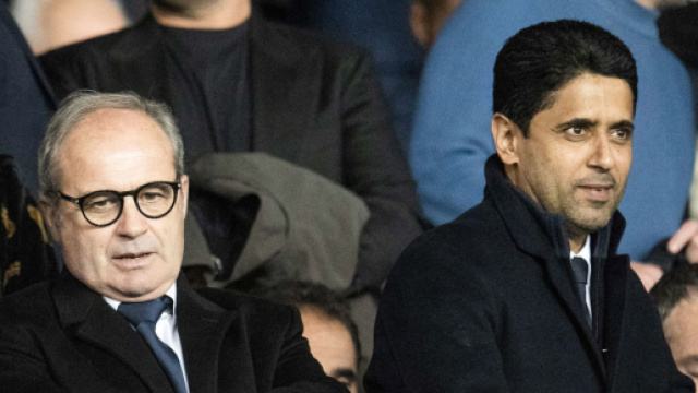 Luis Campos au PSG (capture Twitter @psg)