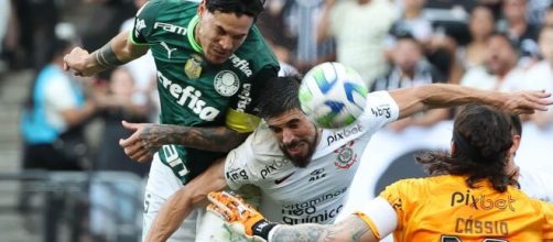 Corinthians e Palmeiras empataram sem gols (Reprodução/Facebook/Palmeiras)