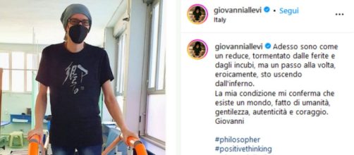 Il post di Giovanni Allevi (© Giovanni Allevi/Instagram)