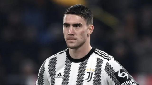 Dusan Vlahovic, giocatore della Juve.