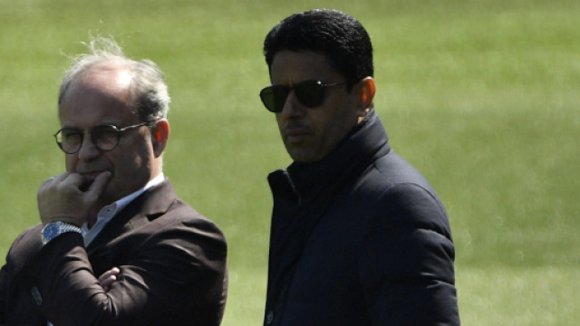 Luis Campos et Nasser Al-Khelaïfi (capture Twitter Foot01)