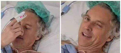 Jesús Calleja en el vídeo que publicó hablando de su operación de rodilla (Instagram/jesuscallejatv)