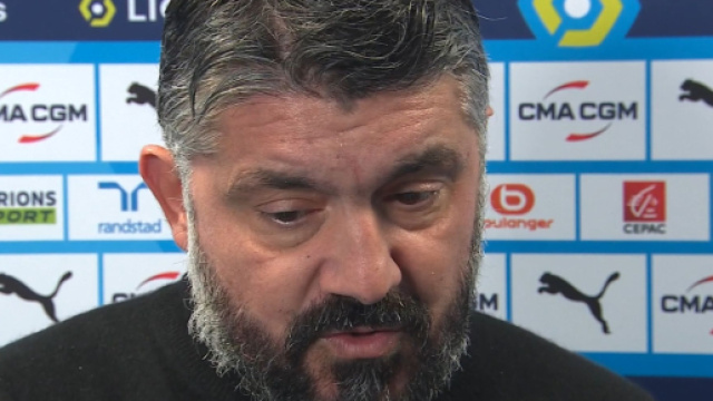 Gattuso agacé par la forme de son équipe. (screenshot @prime)