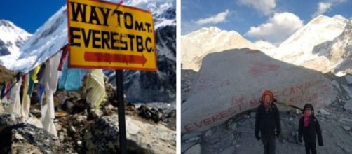 Zara, di 4 anni, al campo base dell'Everest: è la più giovane scalatrice di sempre (© Instagram)