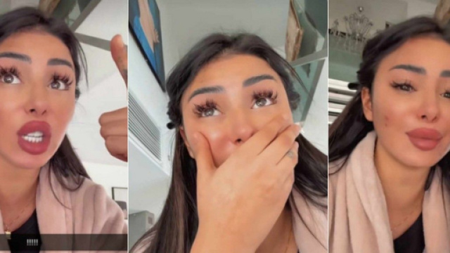 Maeva Ghemman trompé par Lenny, son copain en prison, elle recherche avtivement sa maîtresse. (Snapchat @Maeva Ghennam)