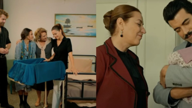 Terra amara - Leyla diventa mamma.