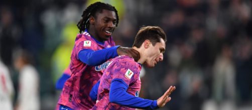 Juve, la scelta di far partire Kean con le fragilità di Chiesa e Milik sembra rischiosa.