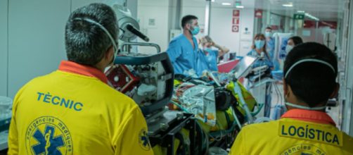 Los niños fueron evacuadas a un centro de salud en Tarragona (X, @semgencat)