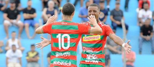 Portuguesa goleou o União Suzano (Reprodução/Facebook/portuguesaoficial)