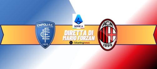 Empoli e Milan chiudono il loro girone d'andata alle ore 12.30 allo stadio Castellani