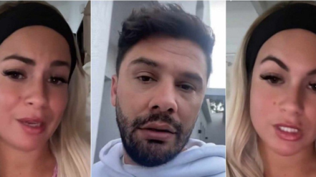 Carla Moreau écourée par une vidéo où la copine de Kevin Guedj fait boire de l'alcool à sa fille, la guerre continue. (@Snapchat)