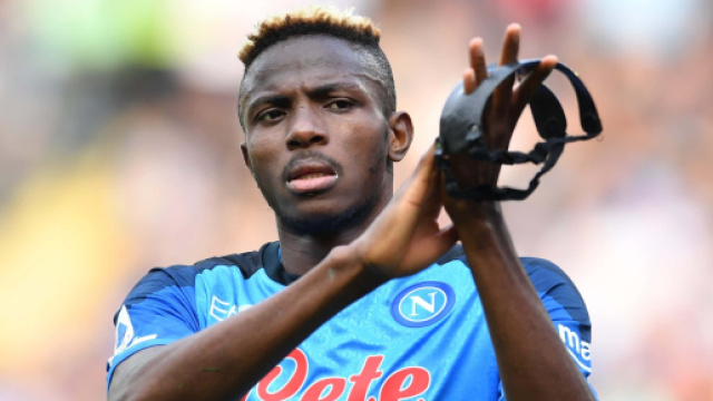 Victor Osimhen, attaccante del Napoli.