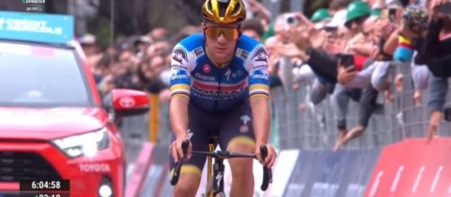 Remco Evenepoel - Screenshot © Eurosport