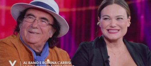 Al Bano e Romina Junior Carrisi a Verissimo - Screenshot © Verissimo