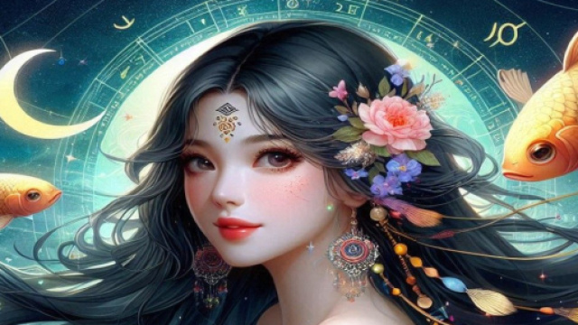 Segno dei Pesci generato con © AI Copilot.