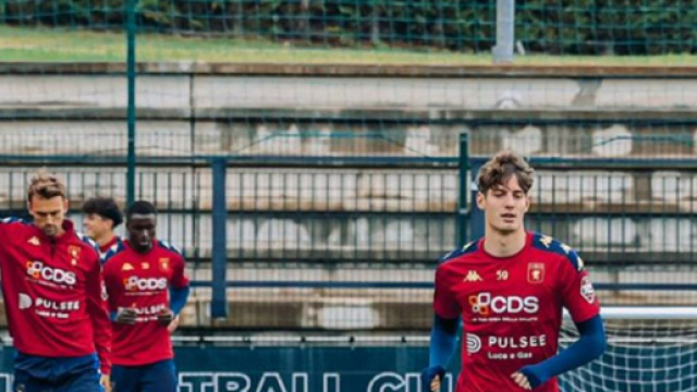 Un allenamento del Genoa - Profilo &copy;Instagram Genoa Cfc.