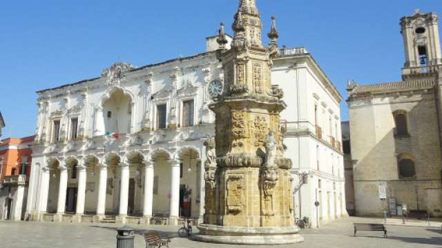 Piazza Salandra a Nardò © wikimedia