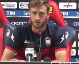 Andrea Barberis con la maglia del Crotone - © FcCrotone.It