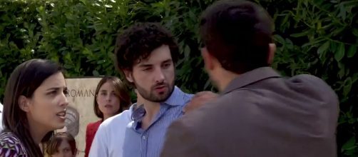 Niko (Luca Turco), Costabile (Antonio Fiore) e Manuela (Gina Amarante) © Un Posto al Sole Rai.png