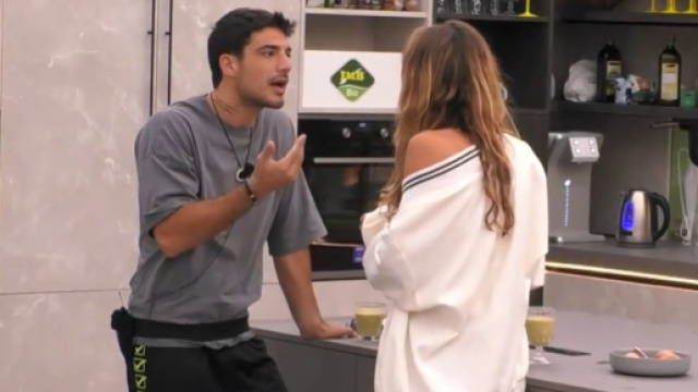 Lorenzo Spolverato e Helena Prestes (&copy;Grande Fratello/Mediaset).