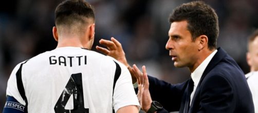 Federico Gatti e Thiago Motta. Foto © Juventus