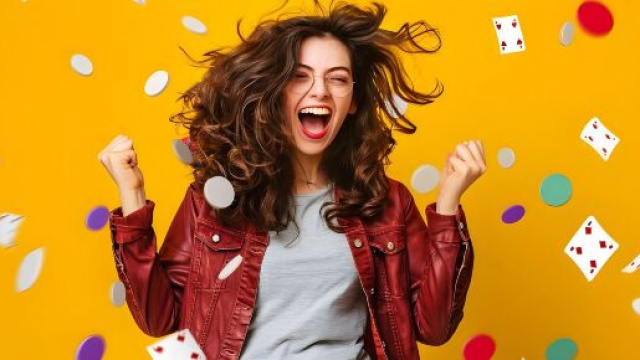 Una donna che sprizza felicità da tutti i pori © Pixabay.