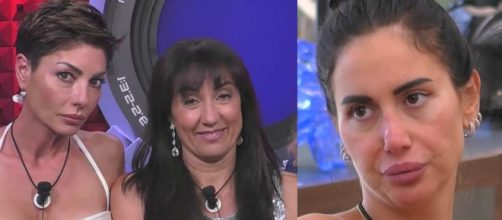 Ilaria Galassi, Pamela Petrarolo e Jessica Morlacchi - screenshot © Canale 5/Mediaset Extra.