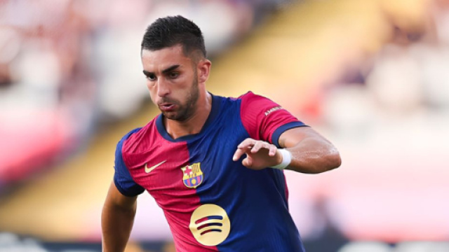 Ferran Torres con la maglia del Barcellona &copy; profilo Instagram ferrantorres