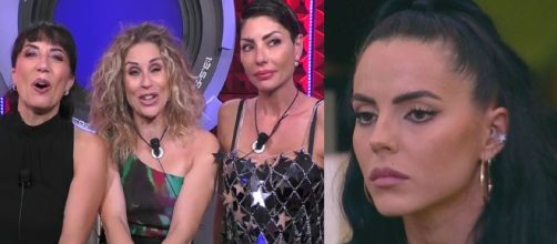 Pamela, Eleonora, Ilaria e Shaila - screenshot © Canale 5