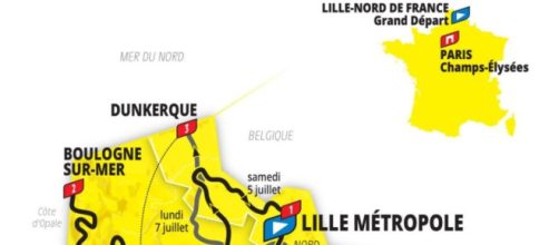 Le prime tappe del Tour de France 2025 - © ASO