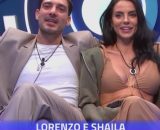 Shaila Gatta e Lorenzo Spolverato (©Grande Fratello/Mediaset)