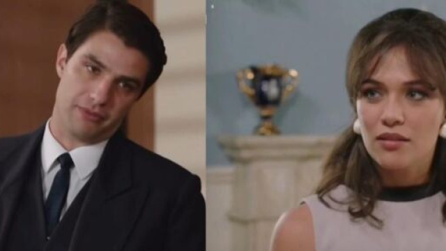 In foto Marcello e Marta, screenshot © Rai 1