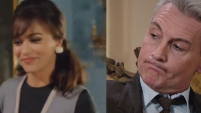 In foto Marta e Umberto de Il Paradiso delle signore, screenshot &copy; Rai 1.