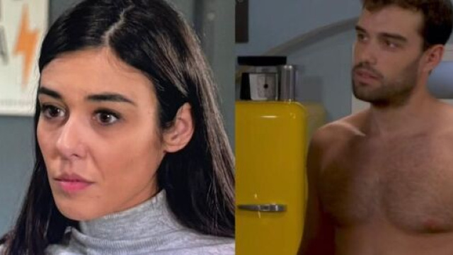 In foto Nunzio e Rossella di Un posto al sole, &copy; Rai.