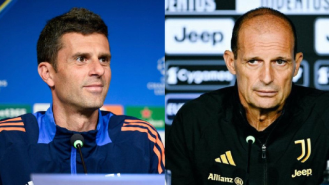 Thiago Motta, allenatore della Juventus. Foto &copy; Juventus. Massimiliano Allegri. Foto &copy; Juventus FC