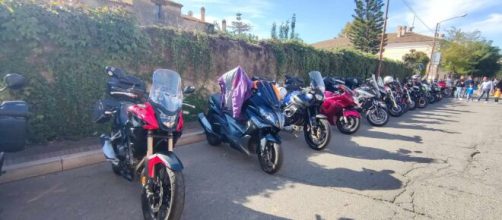 Le moto giunte a Isola di Capo Rizzuto per il Motoraduno 2024 © Trabassi