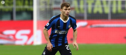 Barella in azione con l’Inter © profilo Facebook giocatore